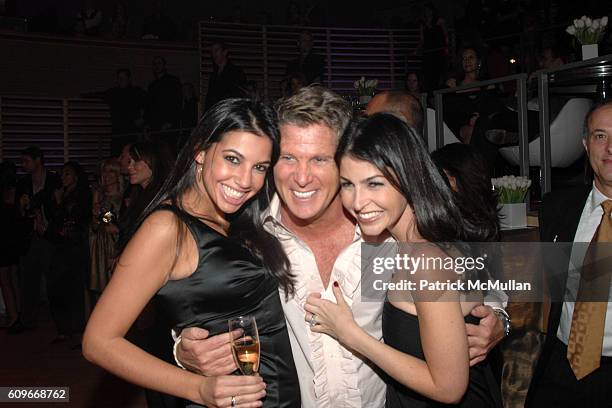 Jenna Battino, Donny Deutsch and Lisa Goldman attend DONNY DEUTSCH'S Birthday Celebration at Jazz on December 15, 2007 in New York City.