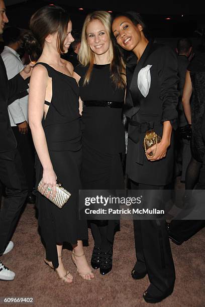 Barbara Bush, Rebekah McCabe and Maggie Betts attend The GUGGENHEIM Young Collectors Council ARTIST'S BALL honoring RYAN MCGINLEY at Solomon R....