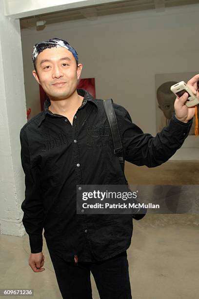 Liu Bolin attends Grand Opening of First North American Gallery: GALERIE BERTIN TOUBLANC at Galerie Bertin Toublanc on December 4, 2007 in 2534 North...