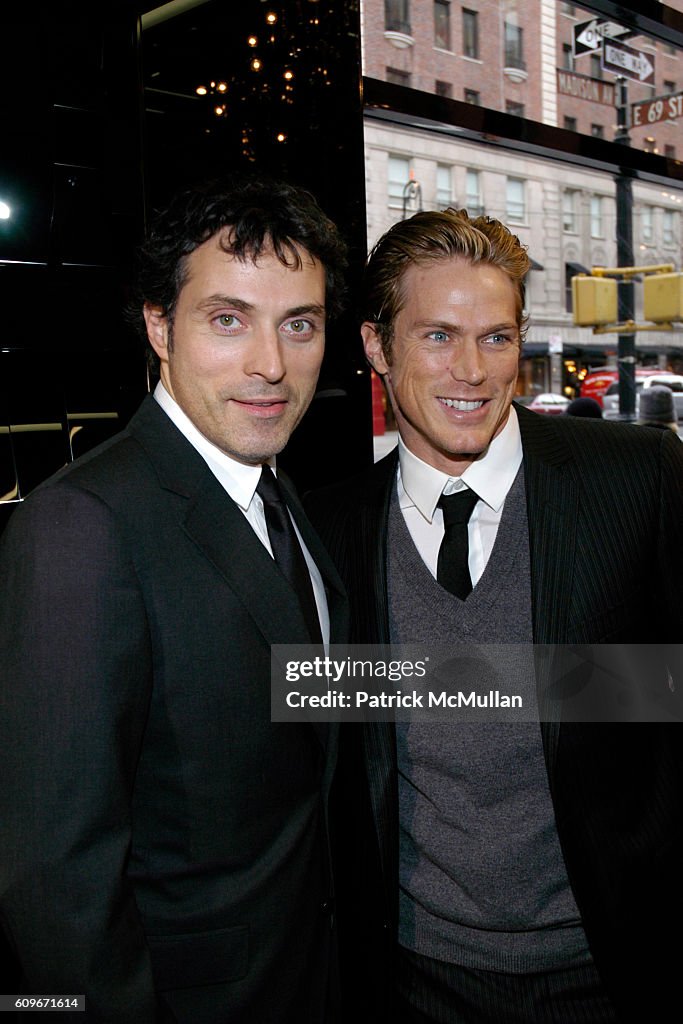 Rufus Sewell and Jason Lewis attend DOLCE & GABBANA Store Opening at ...