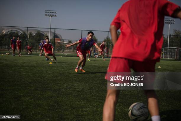 Pyongyang Football 48 Pyongyang International Football School Stock Photos, High-Res ...