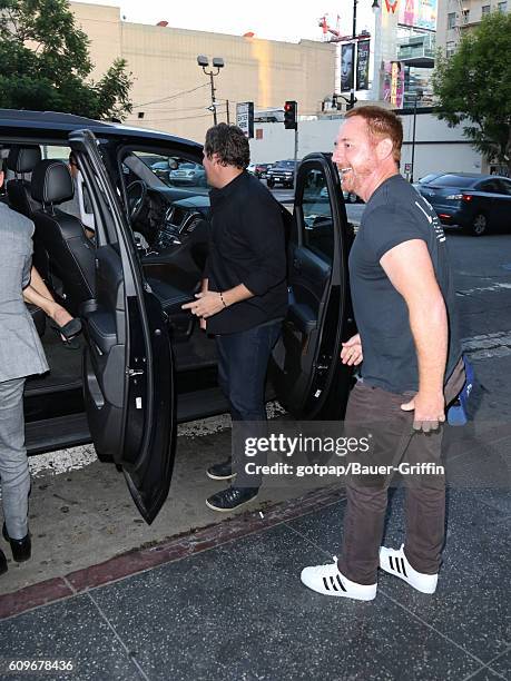 Scott Grimes is seen on September 21, 2016 in Los Angeles, California.