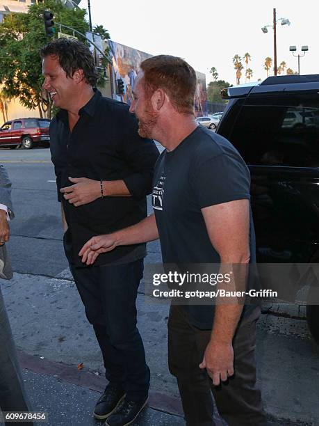 Scott Grimes is seen on September 21, 2016 in Los Angeles, California.