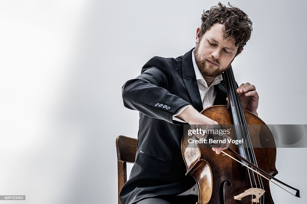 Cello player