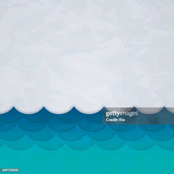 waves background - still lake stock illustrations