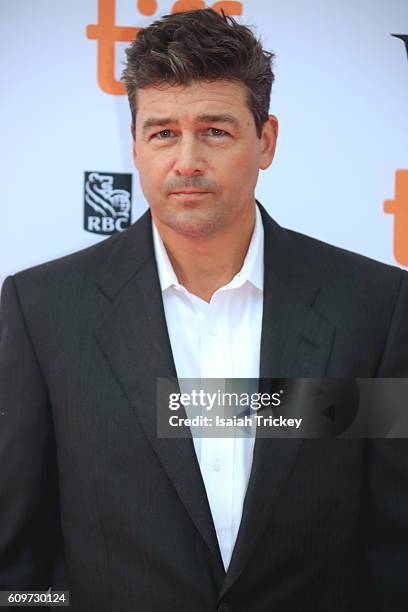 Actor Kyle Chandler attends the 'Manchester by the Sea' premiere during the 2016 Toronto International Film Festival at Princess of Wales Theatre on...