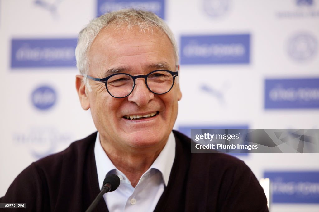 Leicester City Training and Press Conference
