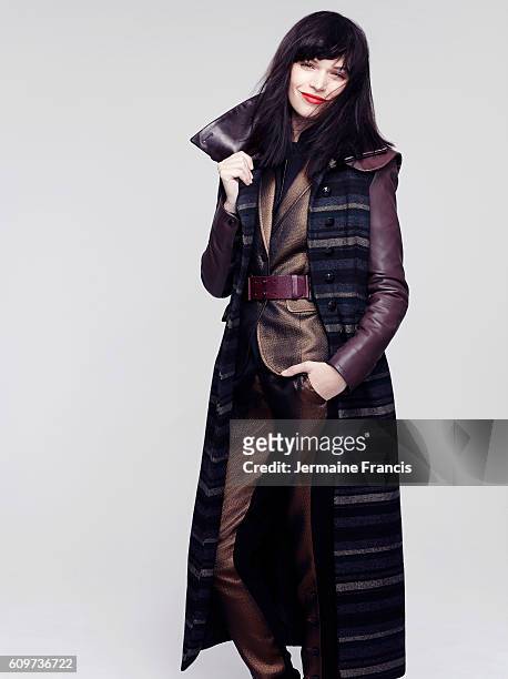 Actor and fashion model Anna Brewster is photographed on August 26, 2012 in London, England.