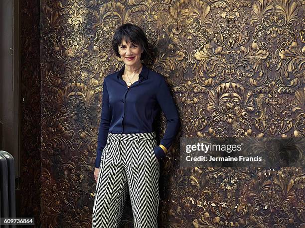 Actor Harriet Walter is photographed for Porter magazine on July 12, 2014 in London, England.