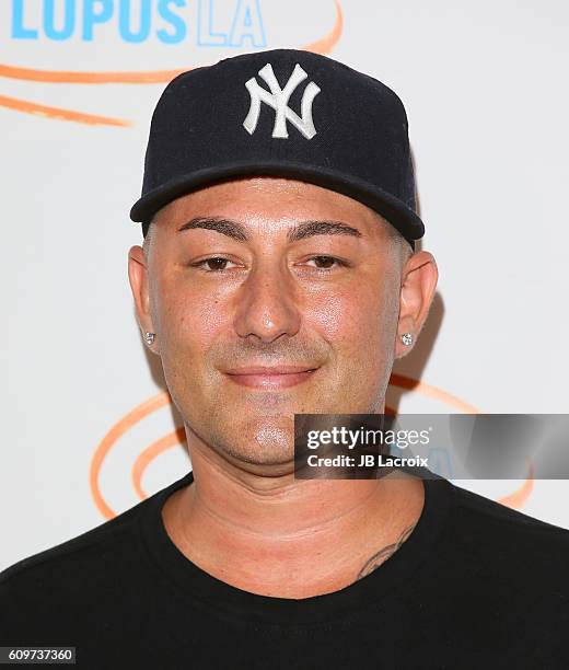 Musician Dennis DeSantis attends the Get Lucky for Lupus LA Celebrity Poker Tournament at Avalon on September 21, 2016 in Hollywood, California.