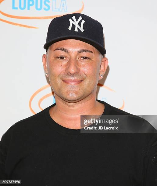 Musician Dennis DeSantis attends the Get Lucky for Lupus LA Celebrity Poker Tournament at Avalon on September 21, 2016 in Hollywood, California.