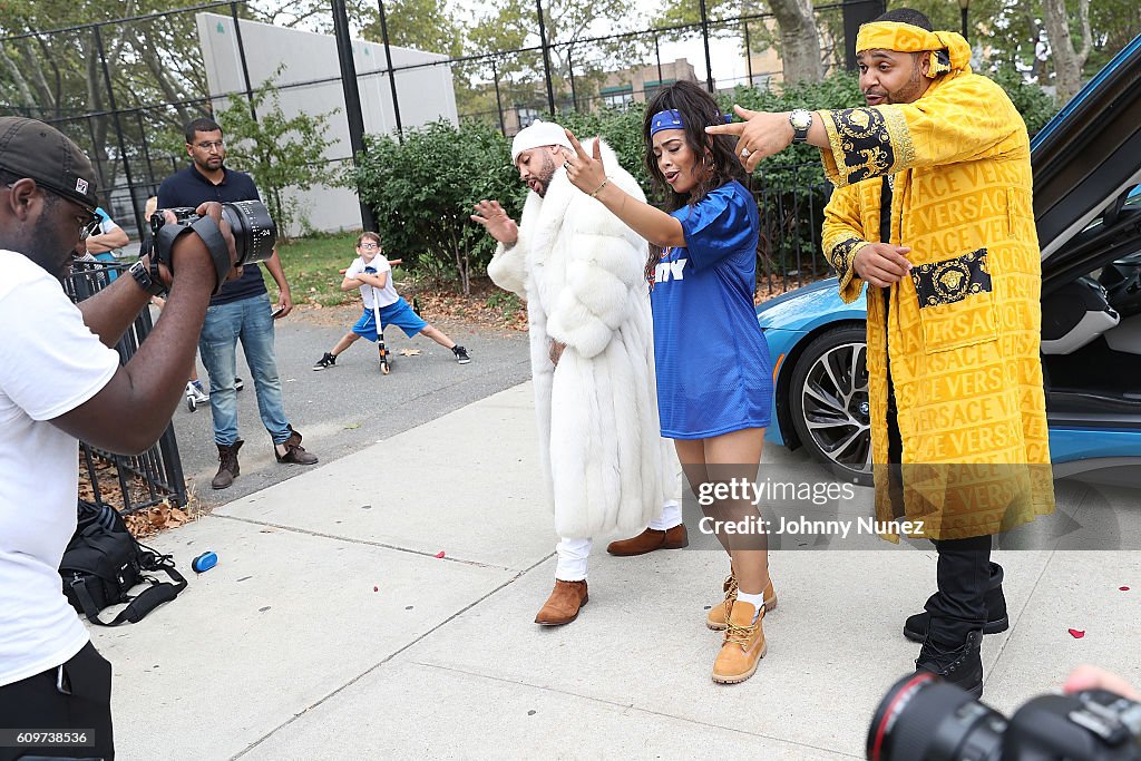 No Panty "Hola" Video Shoot