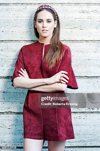 Actress Matilda Lutz is photographed for Self Assignment on May 20, 2014 in Rome, Italy.