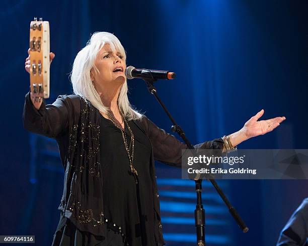 Emmylou Harris performs at Ryman Auditorium on September 21, 2016 in Nashville, Tennessee.