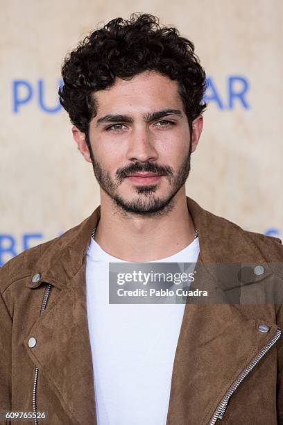 Chino Darin attends the opening of the new Pull&Bear eco-friendly headquarters on September 22, 2016 in Naron, Spain.