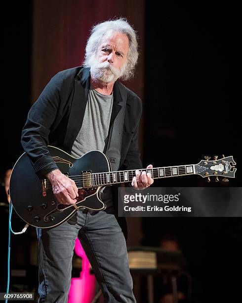 Bob Weir performs at Ryman Auditorium on September 21, 2016 in Nashville, Tennessee.