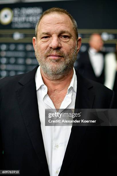 Harvey Weinstein attends the 'Lion' premiere and opening ceremony of the 12th Zurich Film Festival at Kino Corso on September 22, 2016 in Zurich,...