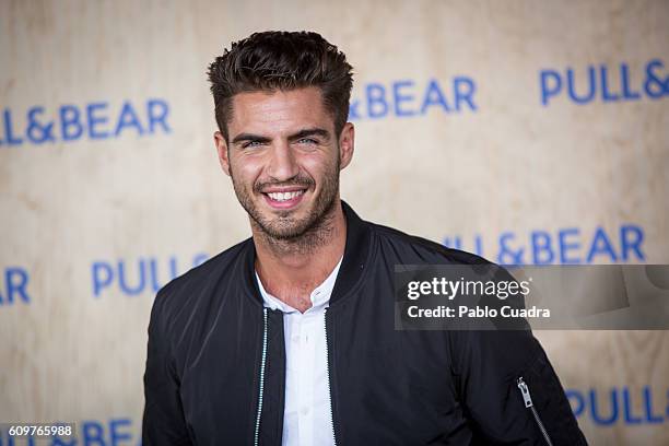 Actor Maxi Iglesias attends the opening of the new Pull&Bear eco-friendly headquarters on September 22, 2016 in Naron, Spain.