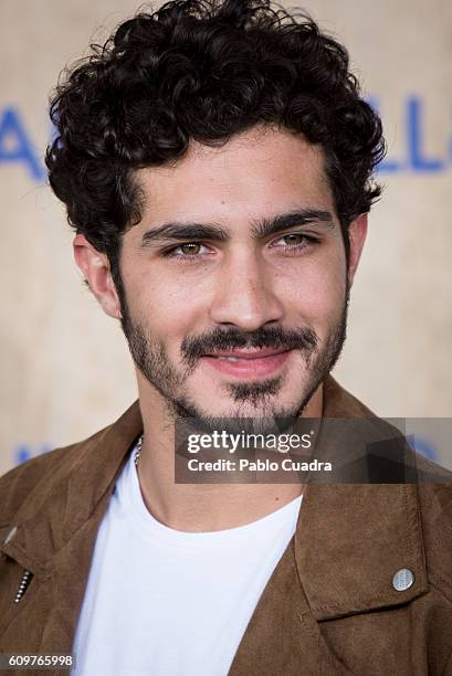 Chino Darin attends the opening of the new Pull&Bear eco-friendly headquarters on September 22, 2016 in Naron, Spain.