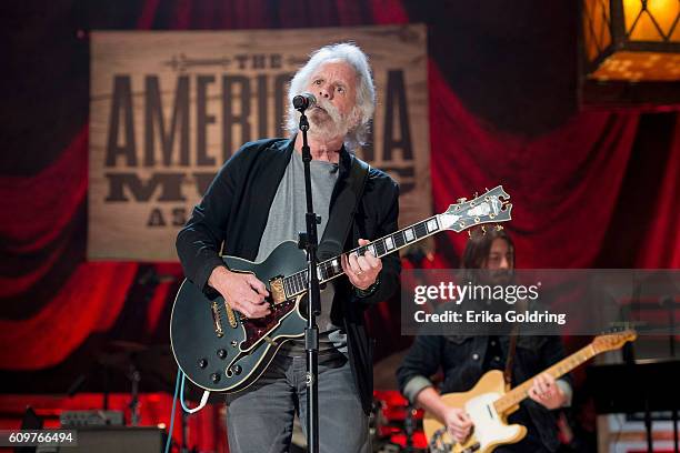 Bob Weir performs at Ryman Auditorium on September 21, 2016 in Nashville, Tennessee.