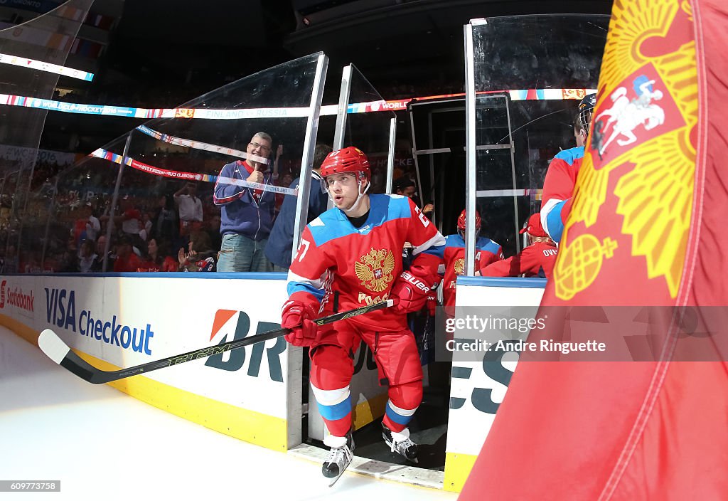 World Cup Of Hockey 2016 - Finland v Russia