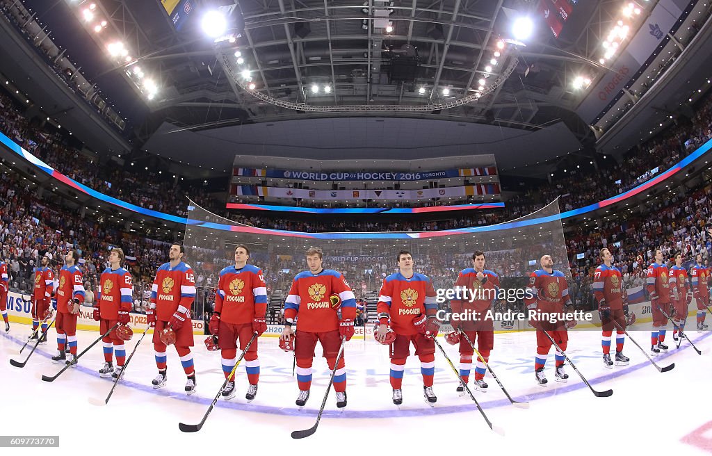 World Cup Of Hockey 2016 - Finland v Russia