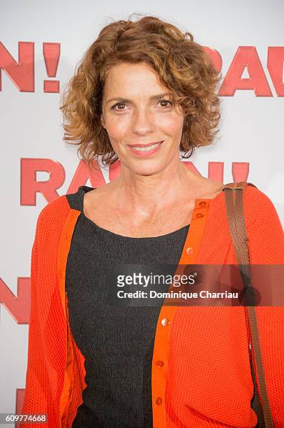 Elizabeth Bourgine attends the "Radin" Paris Premiere at Cinema Gaumont Opera on September 22, 2016 in Paris, France.