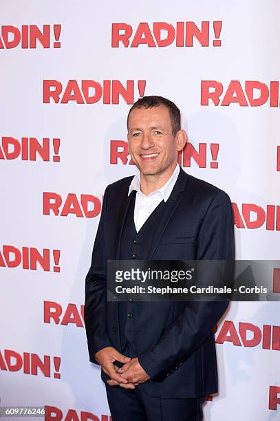 Dany Boon attends the "Radin" Paris Premiere at Cinema Gaumont Opera on September 22, 2016 in Paris, France.