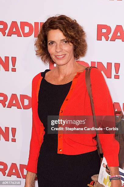 Elizabeth Bourgine attends the "Radin" Paris Premiere at Cinema Gaumont Opera on September 22, 2016 in Paris, France.