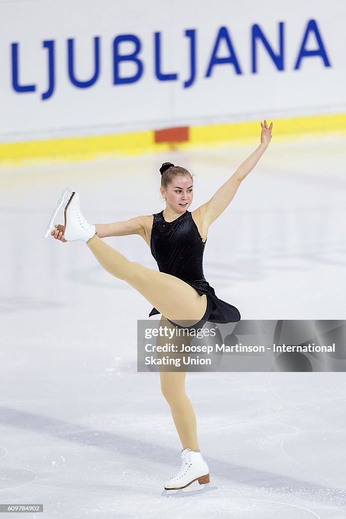 ISU Junior Grand Prix of Figure Skating - Ljubljana Day 1