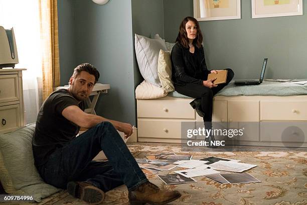 Miles McGrath" Episode 403 -- Pictured: Ryan Eggold as Tom Keen, Megan Boone as Elizabeth Keen --