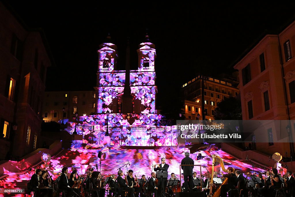 Bvlgari Tribute To Spanish Steps -  Opening Event