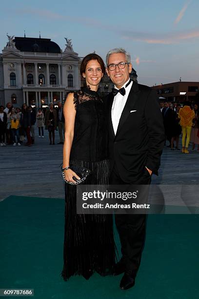 Guests attend the 'Lion' premiere and opening ceremony of the 12th Zurich Film Festival at Kino Corso on September 22, 2016 in Zurich, Switzerland....