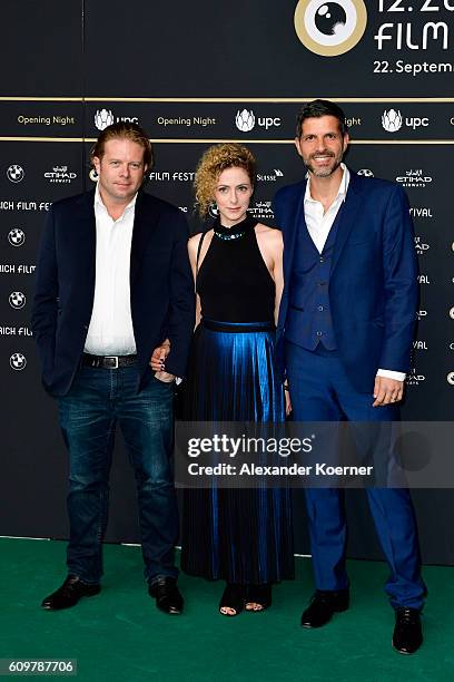 Guests attend the 'Lion' premiere and opening ceremony of the 12th Zurich Film Festival at Kino Corso on September 22, 2016 in Zurich, Switzerland....