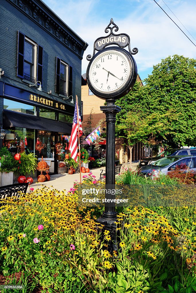 Downtown Douglas in Michigan