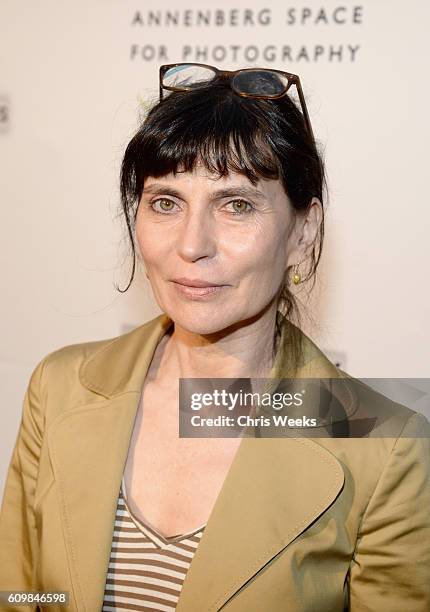 Eugenia Citkowitz attends the opening celebration for IDENTITY: Timothy Greenfield-Sanders The List Portraits at The Annenberg Space For Photography...