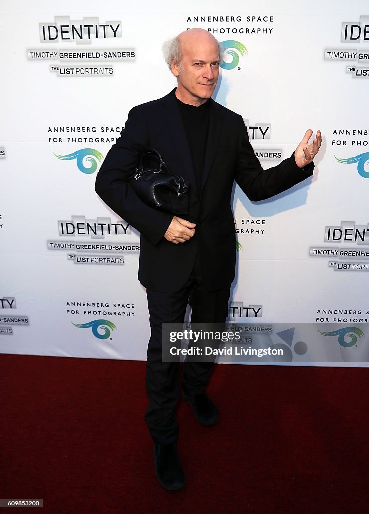 IDENTITY: Timothy Greenfield-Sanders The List Portraits Exhibition Opening