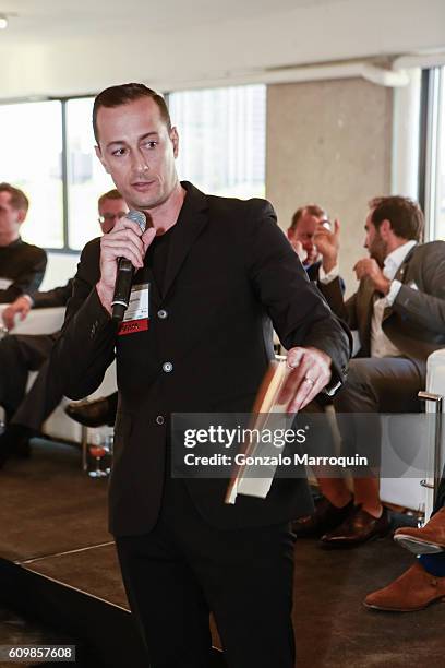 Adam Spagnolo at the Commercial Observer Breakfast: Brooklyn Renaissance at 55 Prospect Street on September 22, 2016 in Brooklyn, New York.