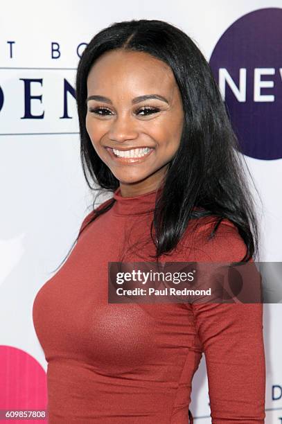 Actress Raven Bowens on the red carpet at the Premiere of Verizon go90's "Mr. Student Body President" at TCL Chinese 6 Theatres on September 22, 2016...