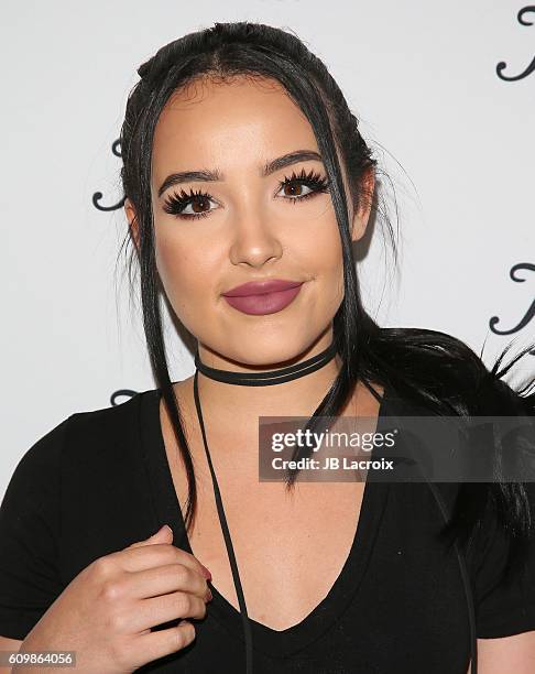 Amanda Ensing attends Kiehl's LifeRide for Ovarian Cancer Research Event at Kiehl's Since 1851 on September 22, 2016 in Santa Monica, California.