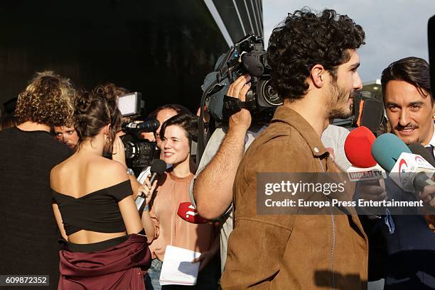 Chino Darin attends the opening of the new Pull&Bear eco-friendly headquarters on September 22, 2016 in Naron, Spain.