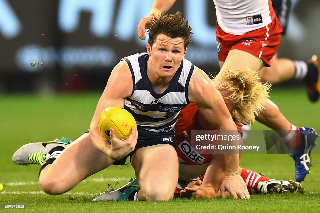 AFL 2nd Preliminary Final - Geelong v Sydney