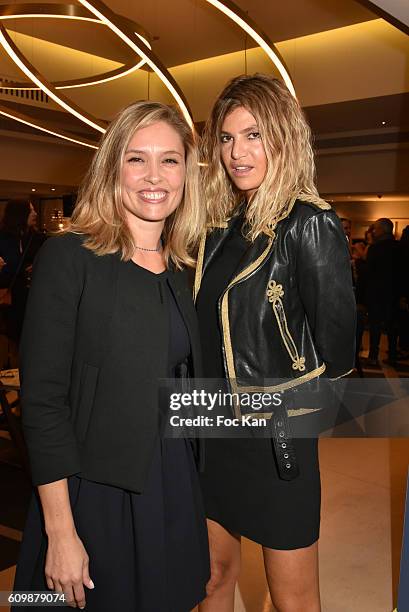 Lilou Fogli and Isabelle Funaro attend the Meredien Etoile Opening Party on September 22 on September 22, 2016 in Paris, France.