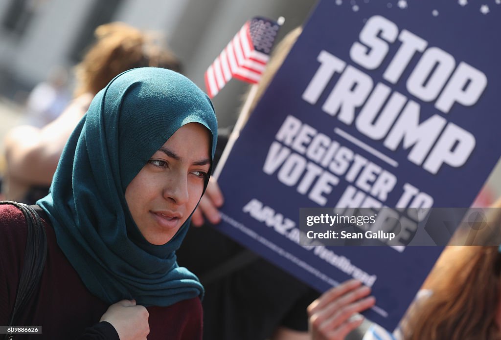 Activists Seek To Mobilize U.S. Voters Abroad Against Trump