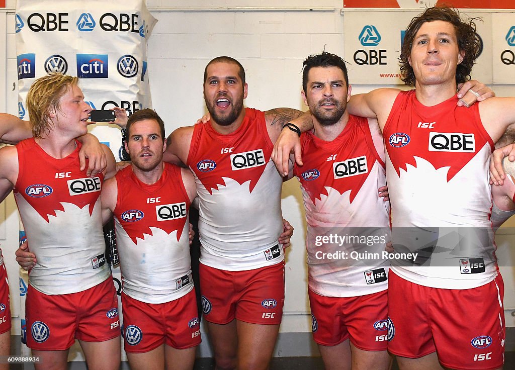 AFL 2nd Preliminary Final - Geelong v Sydney