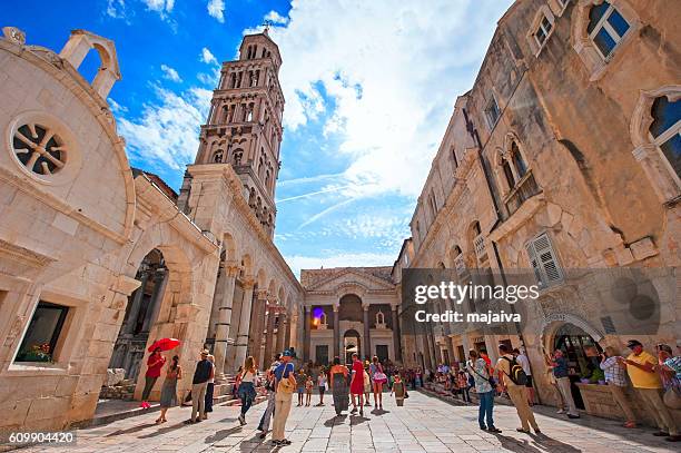 split, croatia - diocletians palace split bildbanksfoton och bilder