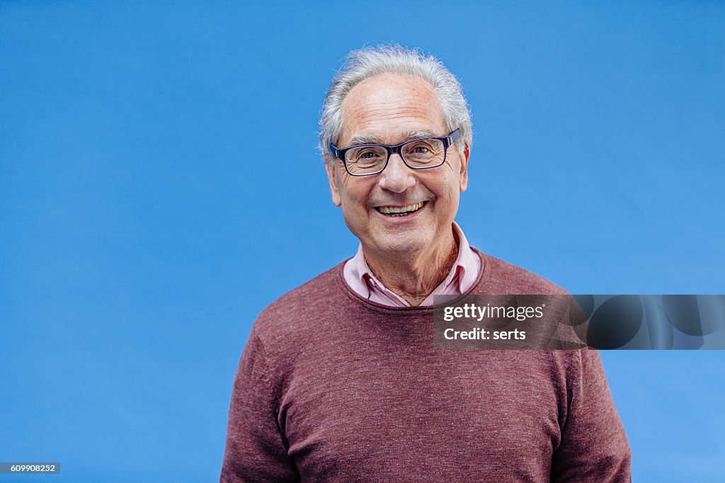 Portrait of a Smiling Senior Business Man