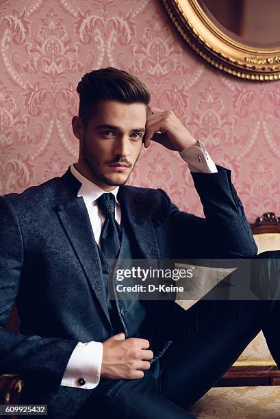 one - male fashion model stock pictures, royalty-free photos & images