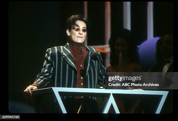 20th Anniversary Special - Airdate: January 25, 1993. K.D. LANG, FAVORITE ADULT CONTEMPORARY NEW ARTIST