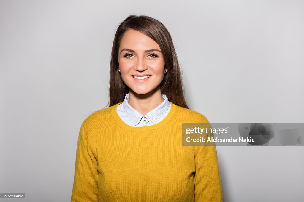 Portrait of a smiling woman